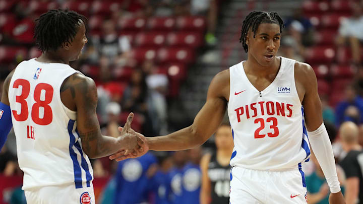 Detroit Pistons guard Jaden Ivey (23).