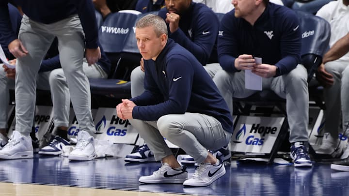 West Virginia University head coach Ross Hodge