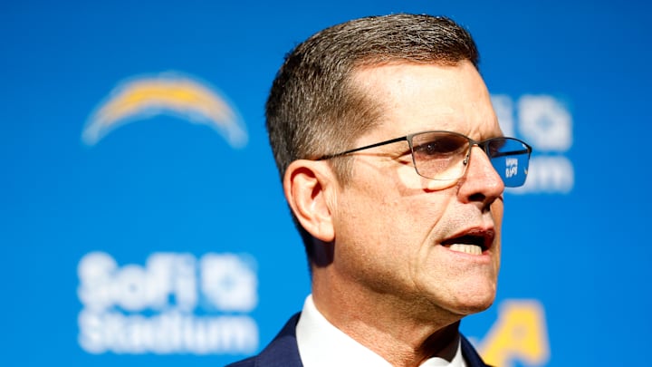 Los Angeles Chargers Introduce Jim Harbaugh As Head Coach