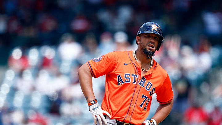 Houston Astros v Los Angeles Angels
