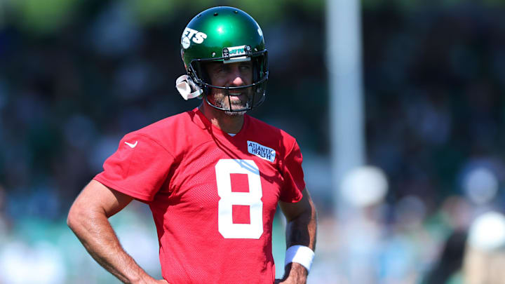 New York Jets quarterback Aaron Rodgers