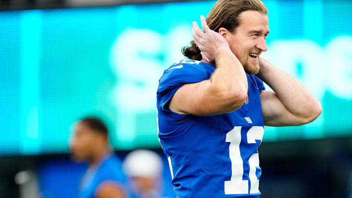 New York Giants punter Jamie Gillan 