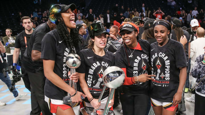 The Las Vegas Aces. The Las Vegas Aces.