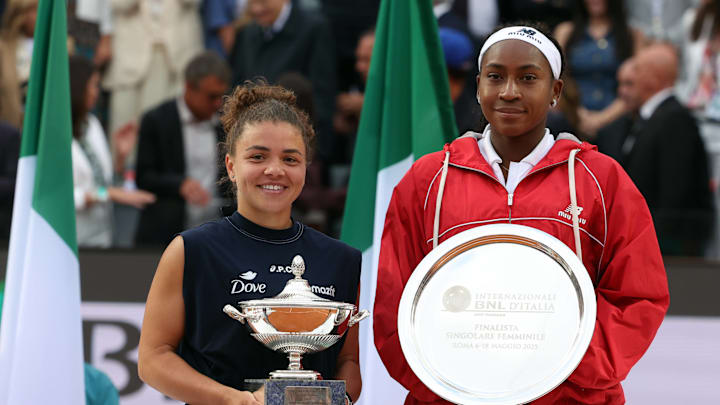 Jasmine Paolini defeated Coco Gauff in straight sets to win the Italian Open.