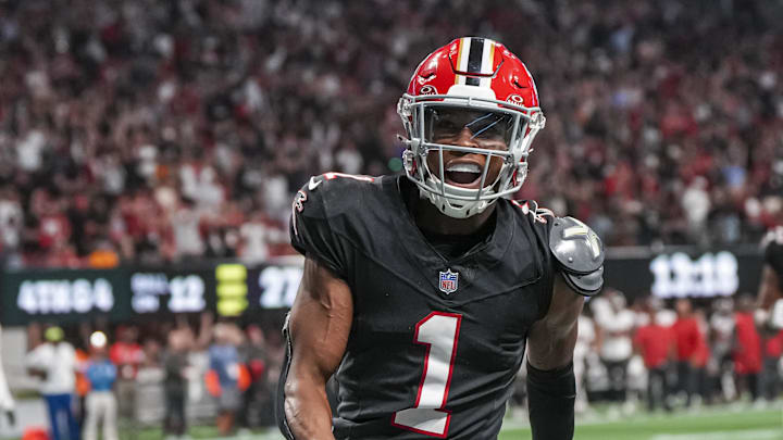 Atlanta Falcons wide receiver Darnell Mooney