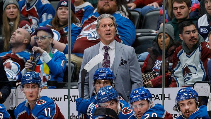 Jan 10, 2026; Denver, Colorado, USA; Colorado Avalanche head coach Jared Bednar looks on in the third period against the Columbus Blue Jackets at Ball Arena. Mandatory Credit: Isaiah J. Downing-Imagn Images Jan 10, 2026; Denver, Colorado, USA; Colorado Avalanche head coach Jared Bednar looks on in the third period against the Columbus Blue Jackets at Ball Arena. Mandatory Credit: Isaiah J. Downing-Imagn Images