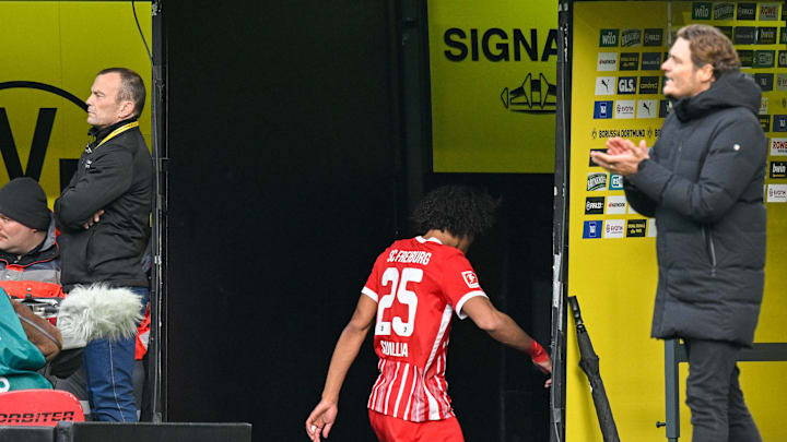 Kiliann Sildillia musste vorzeitig zum Duschen