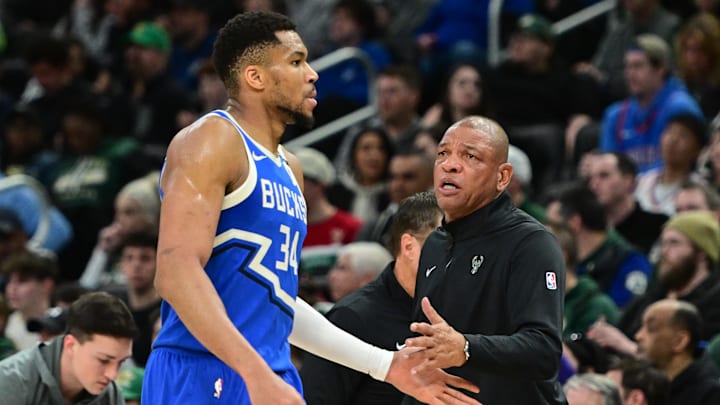 Milwaukee Bucks forward Giannis Antetokounmpo.