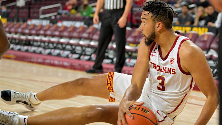 Jan 15, 2022; Los Angeles, California, USA;  USC Basketball, Isaiah Mobley