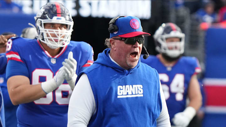 East Rutherford, NJ     October 22, 2023 -- Giants defensive coordinator Wink Martindale after a