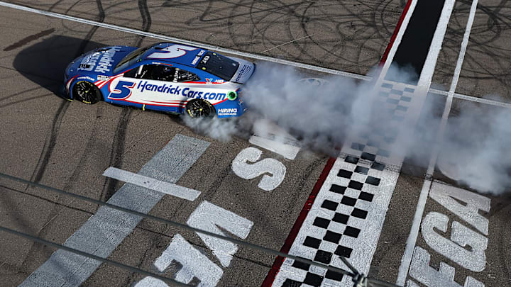 Kyle Larson, Hendrick Motorsports, Pennzoil 400, Las Vegas Motor Speedway, NASCAR