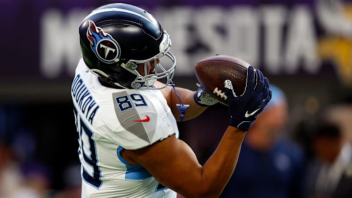Thomas Odukoya #89 Tennessee Titans