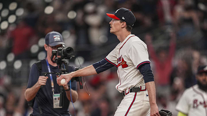 Atlanta Braves pitcher Max Fried pitched a complete game shutout against the Miami Marlins on April 23rd, one in a dazzling set of above-average outings from Braves starters since Spencer Strider went down. Atlanta Braves pitcher Max Fried pitched a complete game shutout against the Miami Marlins on April 23rd, one in a dazzling set of above-average outings from Braves starters since Spencer Strider went down.