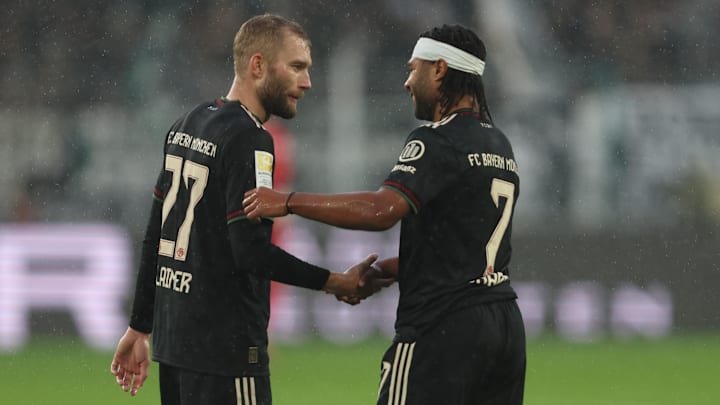 Konrad Laimer and Serge Gnabry close to signing new deals at Bayern Munich. Konrad Laimer and Serge Gnabry close to signing new deals at Bayern Munich.