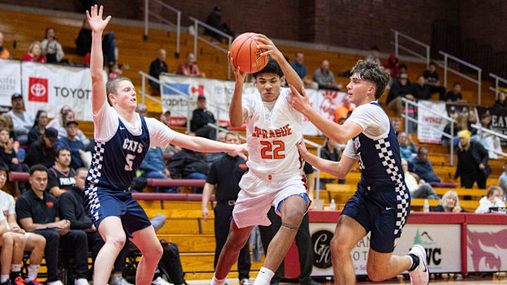 Sprague's London Butler (22) has emerged as one of the Olympians' top players this season.