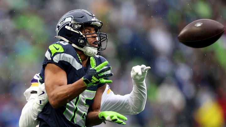 Tyler Lockett of the Seattle Seahawks