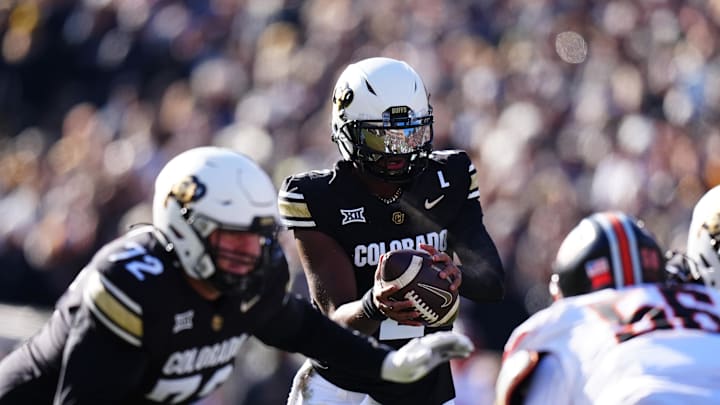 Colorado Buffaloes quarterback Shedeur Sanders