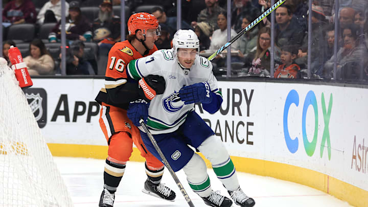Vancouver Canucks v Anaheim Ducks