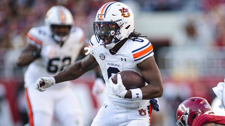 Auburn Tigers running back Damari Alston will be one of several backs looking to replace the production of Jarquez Hunter. Auburn Tigers running back Damari Alston will be one of several backs looking to replace the production of Jarquez Hunter.