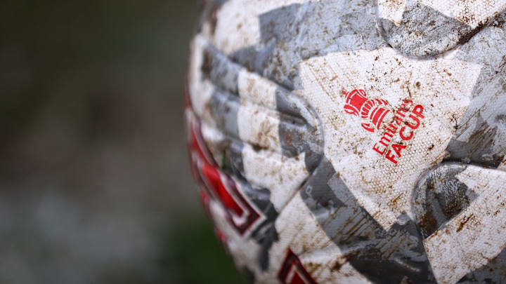 The 24/25 FA Cup ball