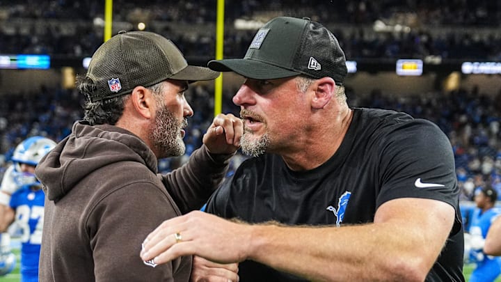 The Browns had a chance to hire Campbell (right) before ultimately landing Stefanski (left) a year later. 