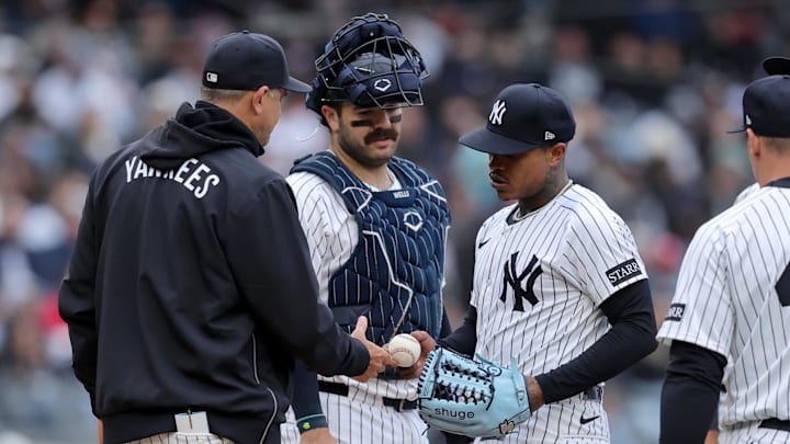 Cầu thủ ném bóng của Yankee Marcus Stroman