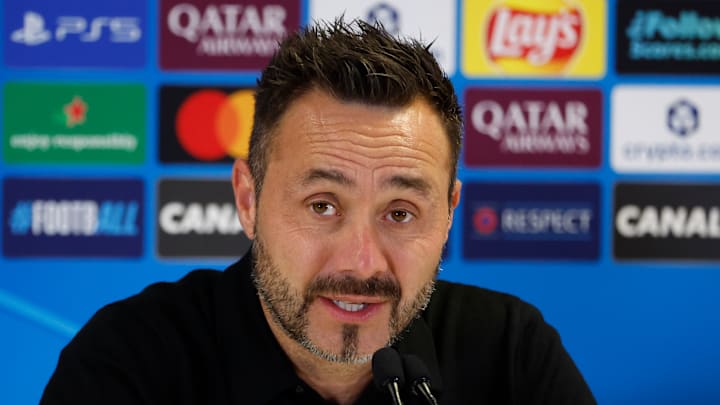 Roberto De Zerbi est l'entraîneur de l'OM.