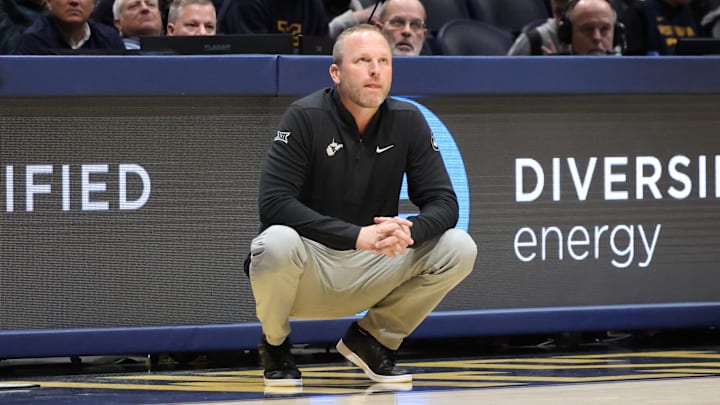 West Virginia University head coach Darian DeVries West Virginia University head coach Darian DeVries