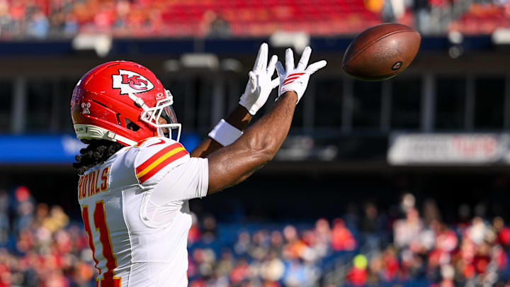 Kansas City Chiefs wide receiver Jalen Royals
