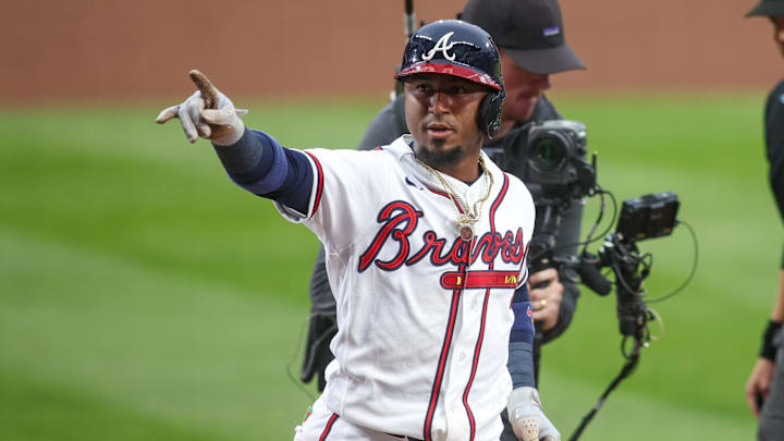 Atlanta Braves second baseman Ozzie Albies is a great prop target on Friday.