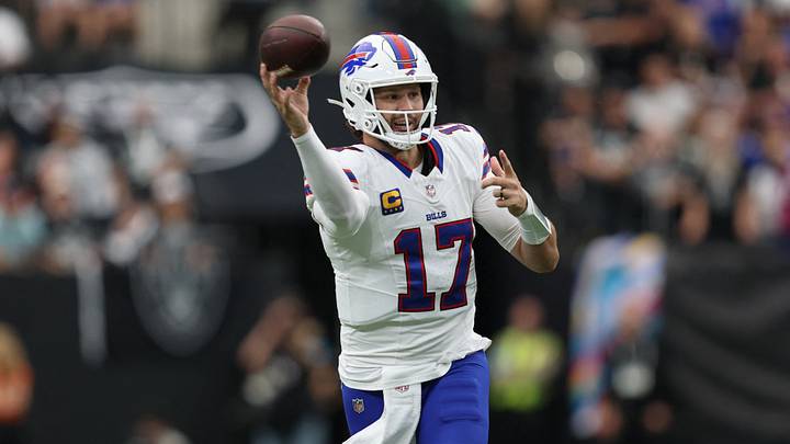 Buffalo Bills quarterback Josh Allen is once again the favorite to win the NFL MVP award. Buffalo Bills quarterback Josh Allen is once again the favorite to win the NFL MVP award.