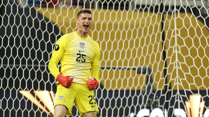 Matt Freese of the USMNT and NYCFC