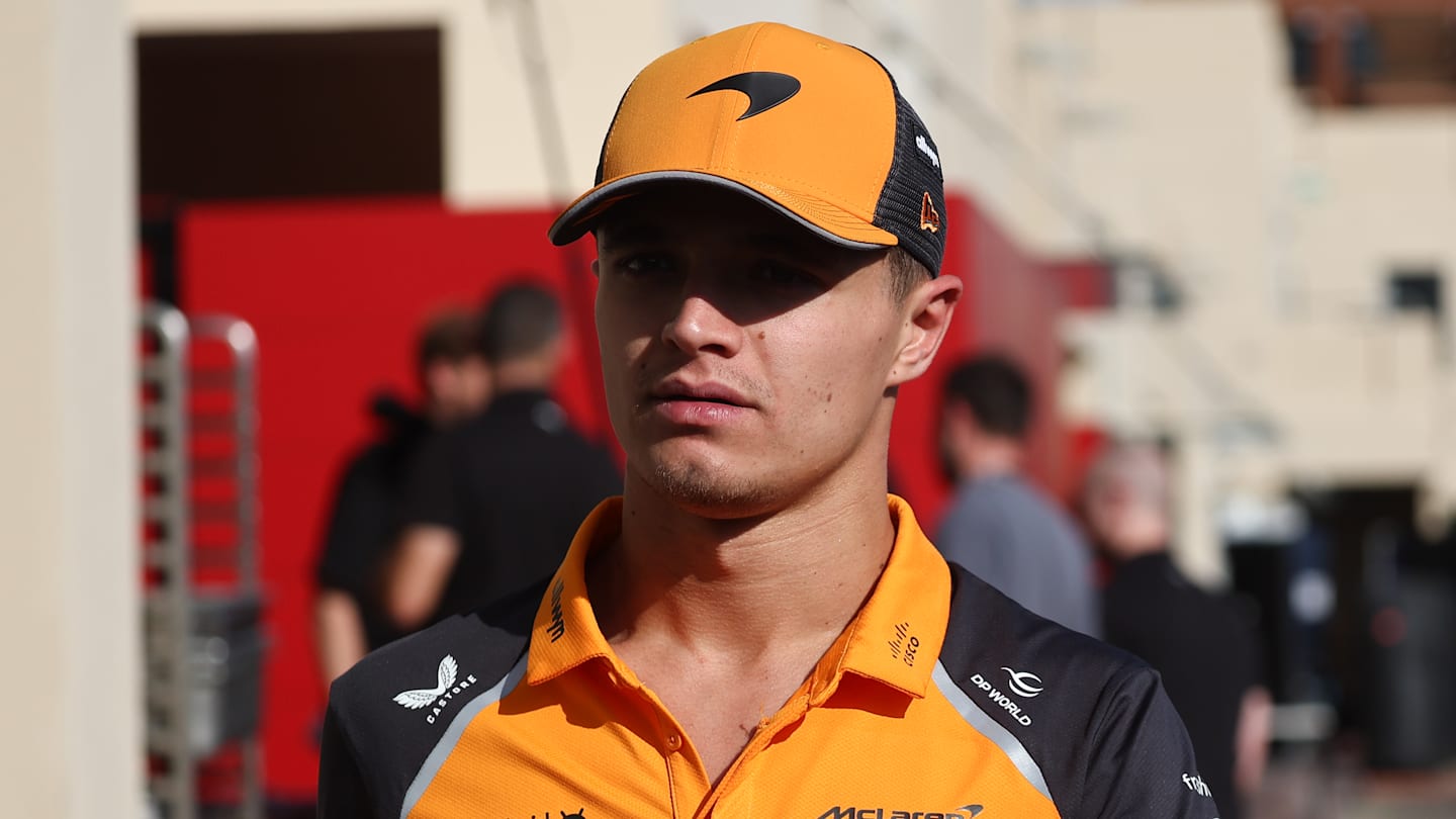 Lando Norris is plummeting, and the F1 season hasn't even started yet