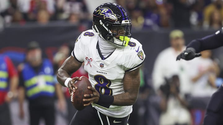 Ravens quarterback Lamar Jackson is second in the NFL MVP odds market. 