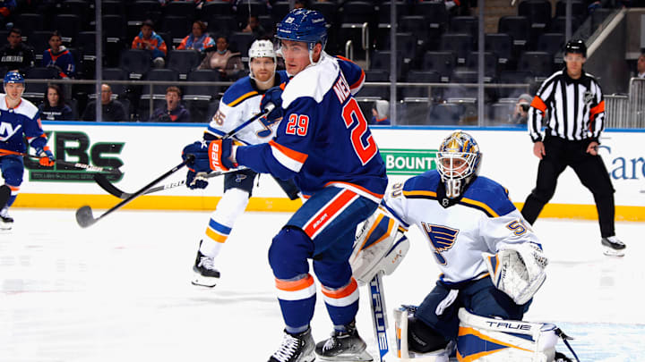 St Louis Blues v New York Islanders St Louis Blues v New York Islanders