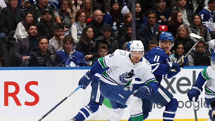 Vancouver Canucks v Toronto Maple Leafs