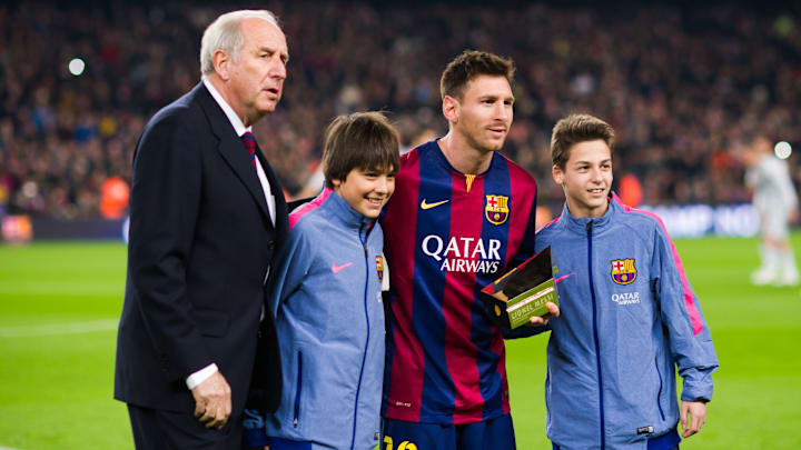 Lionel Messi, Charly Rexach Lionel Messi, Charly Rexach