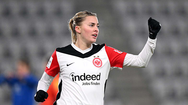 Eintracht Frankfurt mit Laura Freigang ist in der Pole Position für die Meisterschaft