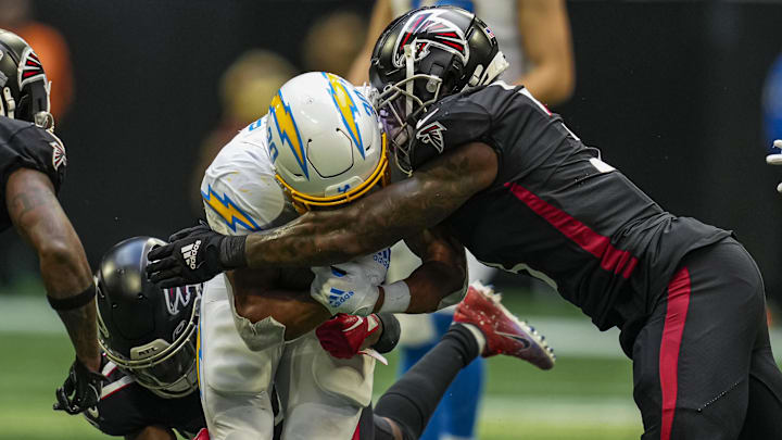 The Atlanta Falcons and Los Angeles Chargers will face each other Sunday for the first time in two years. The Atlanta Falcons and Los Angeles Chargers will face each other Sunday for the first time in two years.