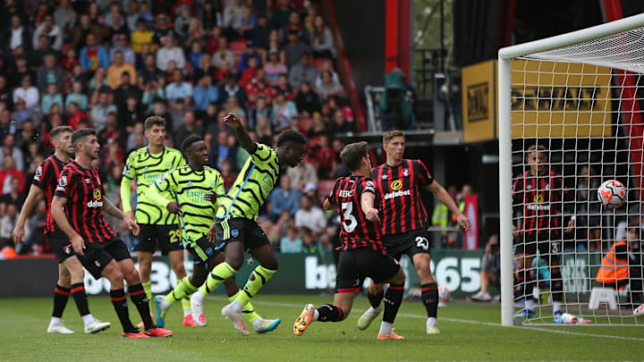 Arsenal thrashed Bournemouth in the reverse fixture