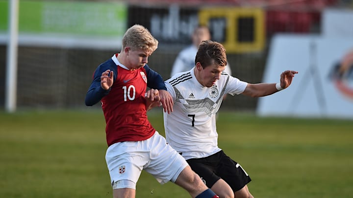 U19 Germany v U19 Norway - U19 Four-Nations Tournament