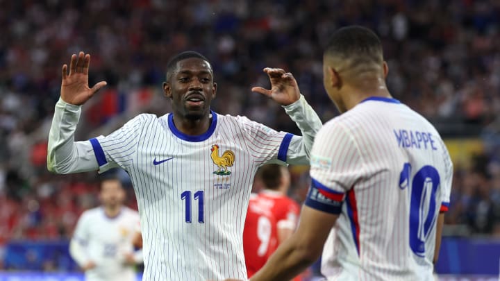 Ousmane Dembele et Kylian Mbappé titulaire en Bleus Ousmane Dembele et Kylian Mbappé titulaire en Bleus