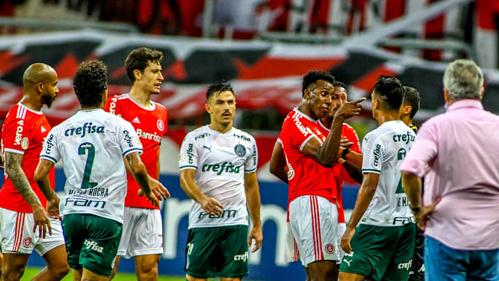 Inter e Palmeiras fazem "jogo de seis pontos" na luta pelo G4