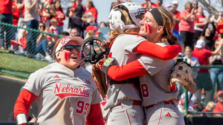 Nebraska beat UCLA, 8-4, on Sunday to clinch the series.