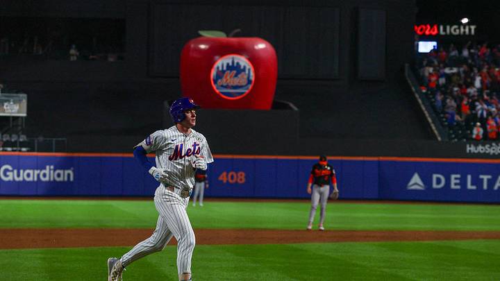 Sep 15, 2026; New York City, New York, USA; New York Mets right fielder Carson Benge (3) rounds the bases after hitting a home run during the third inning against the Baltimore Orioles at Citi Field. Mandatory Credit: Vincent Carchietta-Imagn Images Sep 15, 2026; New York City, New York, USA; New York Mets right fielder Carson Benge (3) rounds the bases after hitting a home run during the third inning against the Baltimore Orioles at Citi Field. Mandatory Credit: Vincent Carchietta-Imagn Images