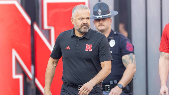 Nebraska football head coach Matt Rhule comes out of the tunnel prior to the game against Akron. Nebraska football head coach Matt Rhule comes out of the tunnel prior to the game against Akron.