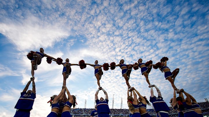 Kansas football in David Booth Kansas Memorial Stadium
