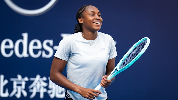 Coco Gauff at the 2024 China Open