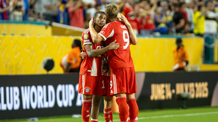 Harry Kane and Michael Olise were on scoresheet for Bayern Munich against Boca Juniors.