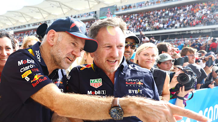 Adrian Newey - Christian Horner - Red Bull
